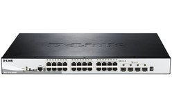 Switch Ethernet D-LINK DGS-1510-28XMP/E 24 ports - Manageable, PoE, L2/L3