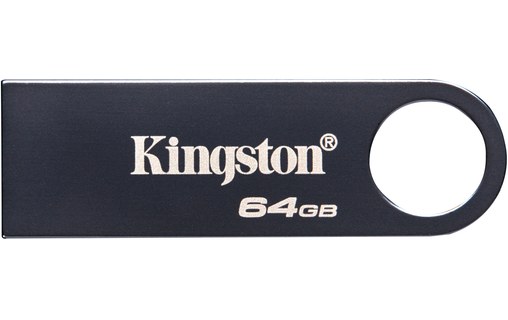 Clé USB Kingston DataTraveler SE9 G3 64 Go - Noir - USB 3.2