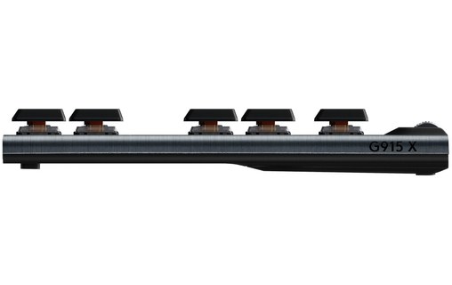 Clavier Gaming sans fil Logitech G915 X LIGHTSPEED TKL - Tactile - Noir