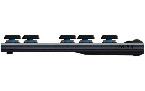 Clavier Gaming sans fil Logitech G915 X LIGHTSPEED TKL - Clicky - Noir