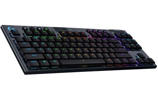 Clavier Gaming sans fil Logitech G915 X LIGHTSPEED TKL - Linéaire - Noir