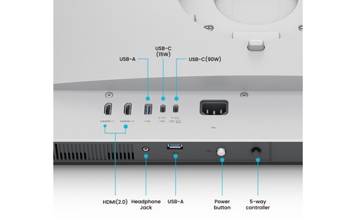Écran 27" BenQ MA270U - 4K HDMI/USB-C