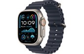 Apple Watch Ultra 2 Titane naturel Bracelet Océan Marine