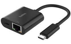 Adaptateur USB-C vers Ethernet + recharge (100 W) - Belkin Connect