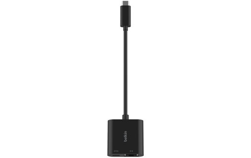 Adaptateur USB-C vers Ethernet + recharge (100 W) - Belkin Connect