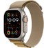 Apple Watch Ultra 2 Titane naturel Boucle Alpine Sahara - M