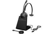 Micro-casque sans fil Jabra Engage 55 SE UC Mono (avec base), Noir - USB-C