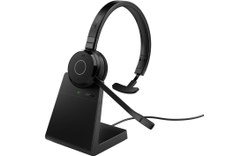 Micro-casque sans fil Jabra Evolve 65 TE UC Mono (avec base) - Bluetooth, USB