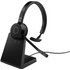 Micro-casque sans fil Jabra Evolve 65 TE UC Mono (avec base) - Bluetooth, USB