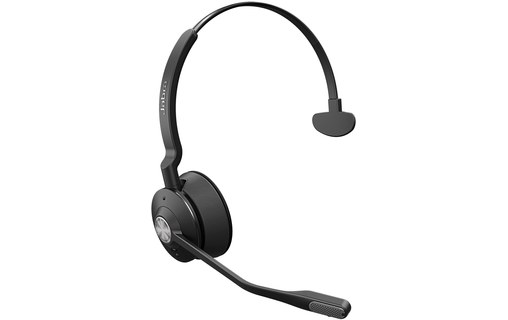 Micro-casque sans fil Jabra Engage 65 SE Mono (avec base), Noir