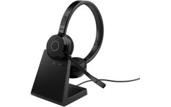 Micro-casque sans fil Jabra Evolve 65 TE UC Stéréo (avec base) - Bluetooth, USB