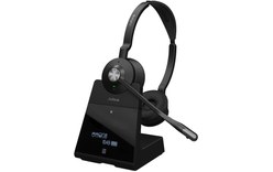 Micro-casque sans fil Jabra Engage 75 SE Stéréo (avec base), Noir - Bluetooth