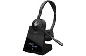 Micro-casque sans fil Jabra Engage 75 SE Stéréo (avec base), Noir - Bluetooth