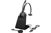 Micro-casque sans fil Jabra Engage 55 SE UC Mono (avec base), Noir - USB