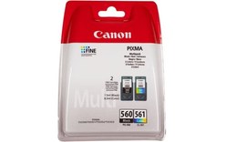 Canon Pack 2 Cartouches encre PG-560/CL-561 - Noir + Couleur