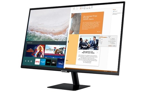 Écran 27" Samsung Smart Monitor M5