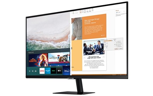 Écran 27" Samsung Smart Monitor M5