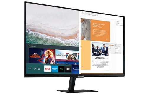 Écran 27" Samsung Smart Monitor M5