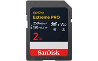 Carte SDXC SanDisk Extreme Pro 2 To, UHS-I, V30