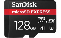 Carte microSDXC SanDisk Express 128 Go, UHS-I