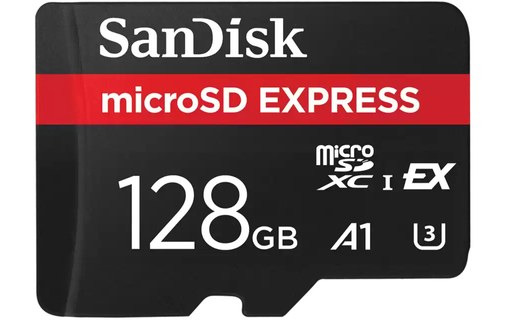 Carte microSDXC SanDisk Express 128 Go, UHS-I