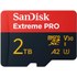 Carte microSDXC SanDisk Extreme Pro 2 To avec adaptateur SD, UHS-I, V30