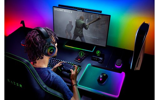 Casque gaming sans fil Razer Kraken V4 Pro, Noir - Bluetooth
