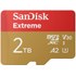 Carte microSDXC SanDisk Extreme 2 To avec adaptateur SD, UHS-I, V30