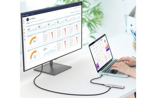 Hub USB-C 6 ports (avec port de charge 100 W) EZQuest H30006