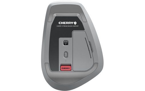 Souris sans fil CHERRY Stream Mouse Comfort JW-8550-0 - Blanche