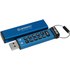 Clé USB Kingston IronKey Keypad 200 512 Go - Bleu - USB 3.2
