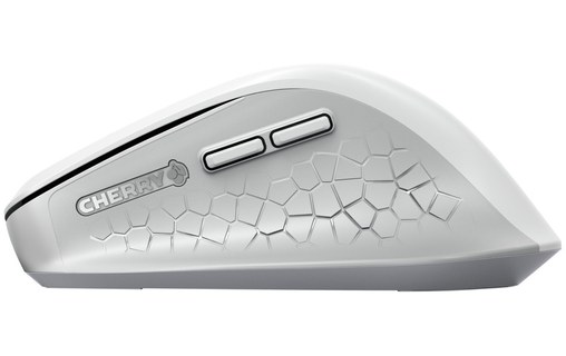 Souris sans fil CHERRY Stream Mouse Comfort JW-8550-0 - Blanche