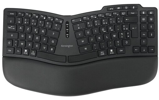 Clavier sans fil Kensington Pro Fit Ergo KB675 EQ - Noir avec repose-poignets