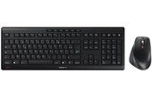 Clavier + Souris sans fil CHERRY Stream Desktop Comfort - Noir