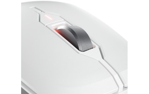 Souris sans fil CHERRY Stream Mouse Comfort JW-8550-0 - Blanche