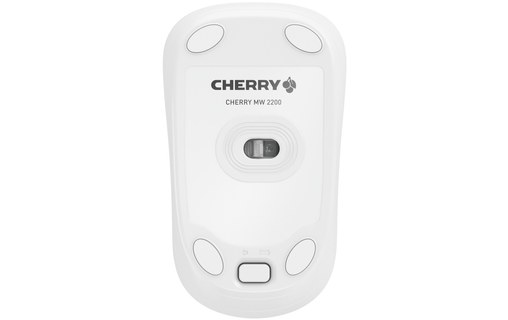 Souris sans fil CHERRY MW 2200 - Blanche - Ergonomique