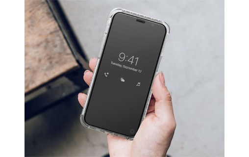 Protection d'écran pour iPhone 12/12 Pro - Force Glass Original Avec kit de pose