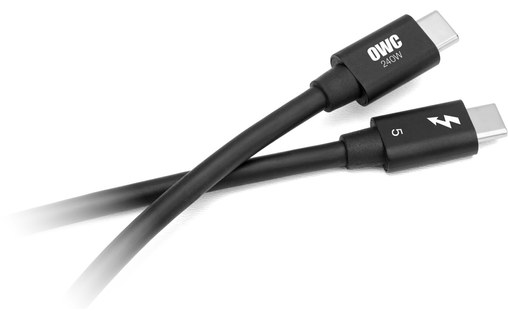 Câble Thunderbolt 5 - 0,3 m - OWC - 80 Gbit/s / 240 W
