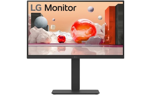 Écran 23,8" LG 24BA850-B - USB-C
