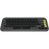 Clavier sans fil Logitech POP Icon Keys - Vert, Graphite