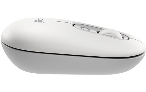 Clavier + Souris sans fil Logitech POP Icon Combo - Blanc, Orange