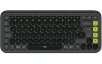 Clavier sans fil Logitech POP Icon Keys - Vert, Graphite