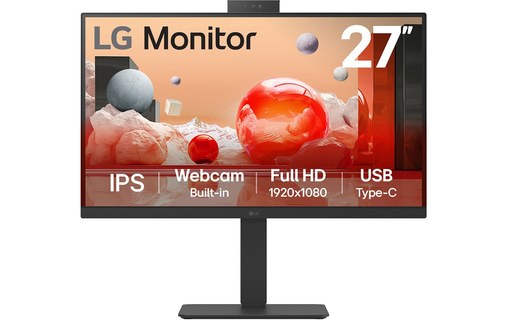 Écran 27" LG 27BA850-B - USB-C