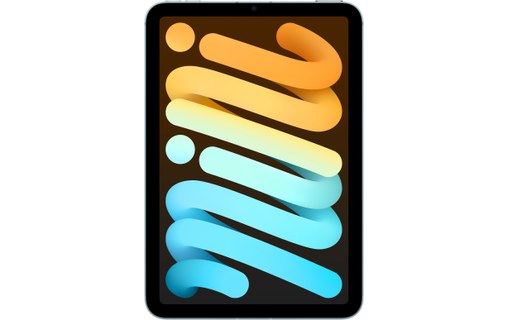 Apple iPad mini - 2024 - Wi-Fi + Cellular - 128 Go - Bleu