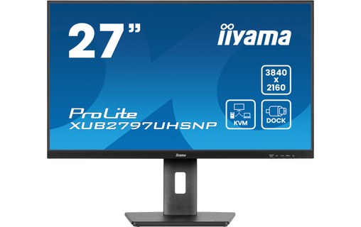 Écran 27" iiyama ProLite XUB2797UHSNP-B1 - 4K