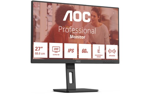 Écran 27" AOC E3 U27E3UF - 4K