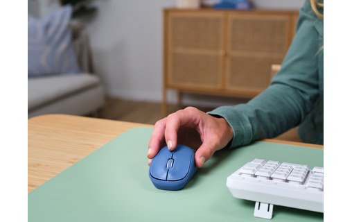 Souris sans fil Trust Yvi+ - Bleue