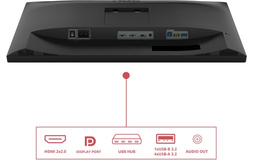 Écran 27" AOC E3 U27E3UF - 4K