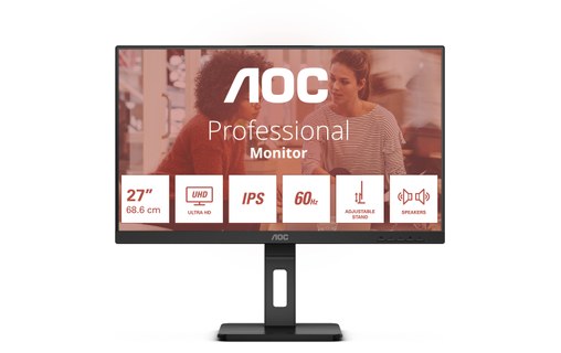 Écran 27" AOC E3 U27E3UF - 4K