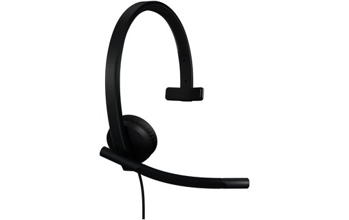 Micro-casque Logitech H570e (MS Teams) Mono, Noir - USB-C
